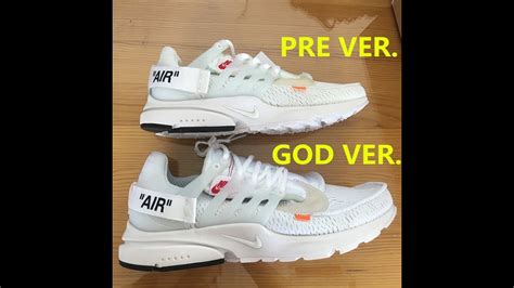 real vs fake nike off white presto|How to spot fake nike air presto's .